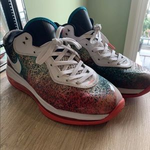 2011 - Nike Lebron 8 V/2 Low Miami Night Size 9 - USED